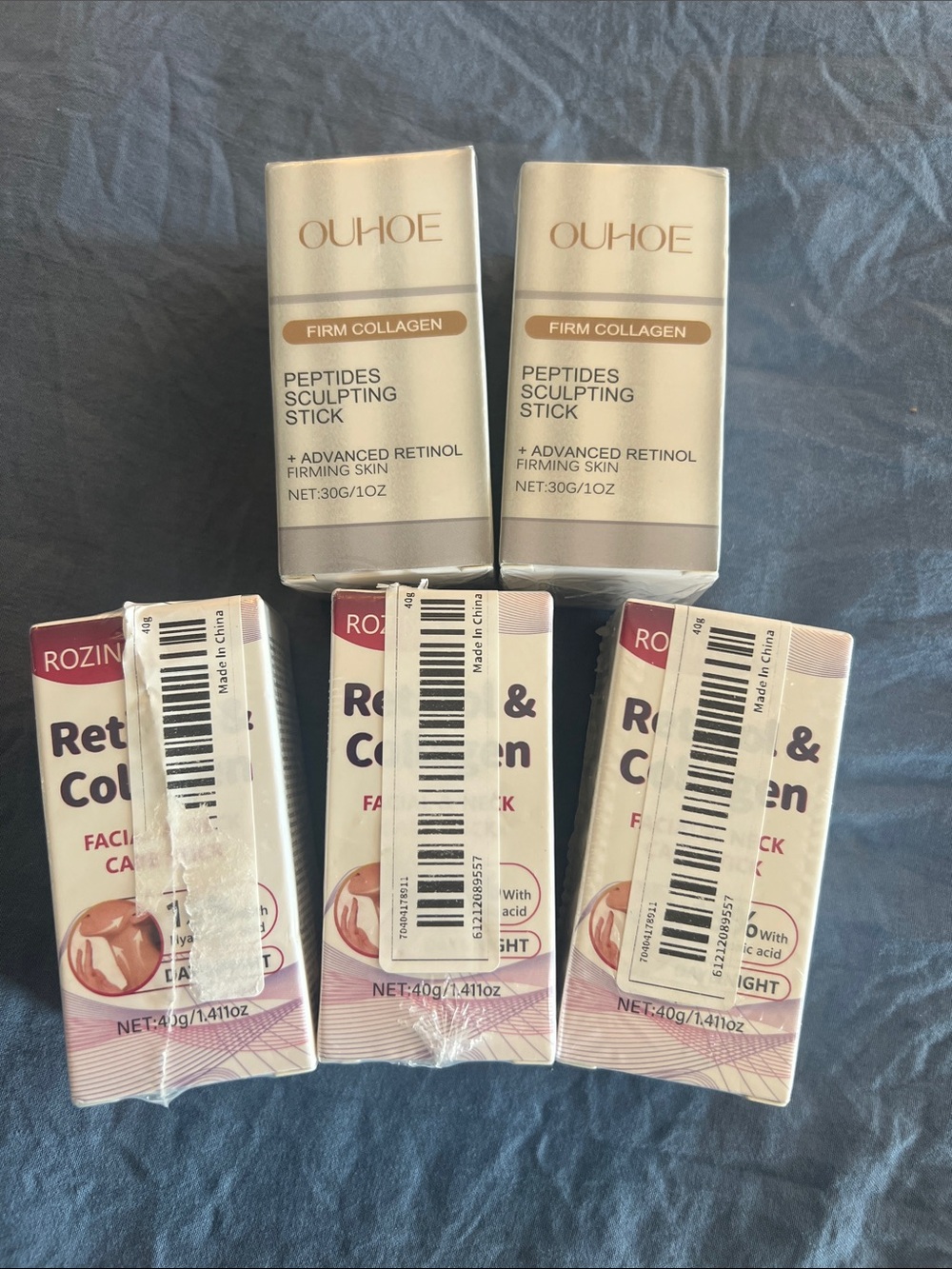 NEW- face & neck moisturizer sticks bundle (5 pieces)